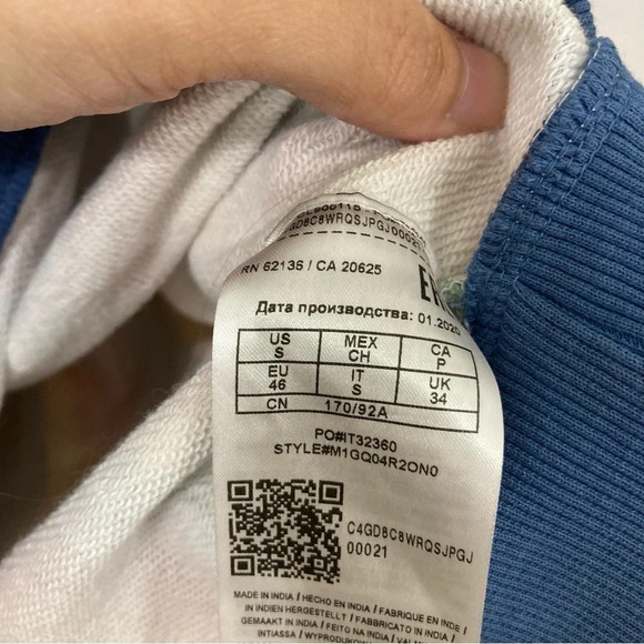 GUESS Originals x FriendsWithYou Striped Rainbow Hoodie size Small - Picture 6 of 12